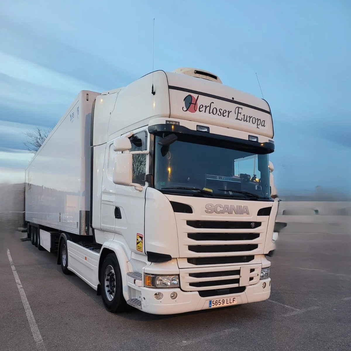 Scania blanco Herloser Europa